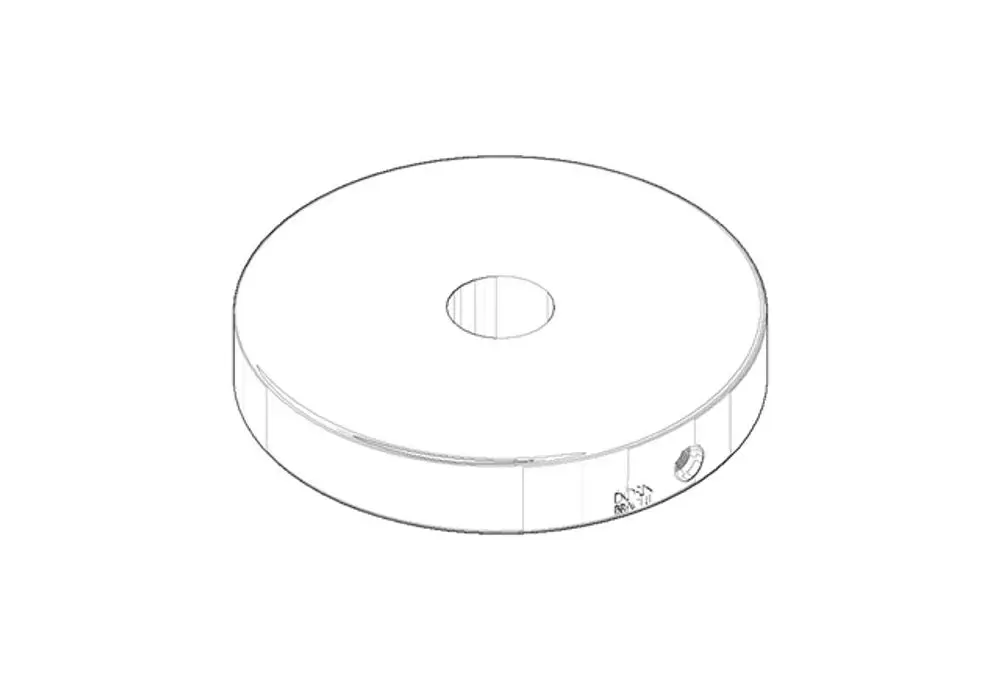 DORNBRACHT Rosette ERSATZTEILE 092774003 D. 50 x 9,5 mm Platin, 092774003-08 Galeriebild 1